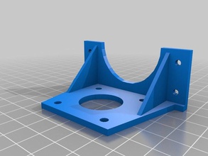 light weight stepper motor mount 3d printing 3d print model - Mito3D