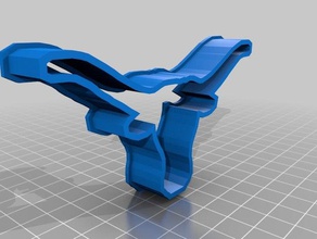 long horn piracha cortador de galletas cocina y comedor cookie cookiecutter las cookies 3d print model - Mito3D