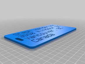 steph Bagaj etiketi organizasyon özelleştirilmiş 3d print model - Mito3D