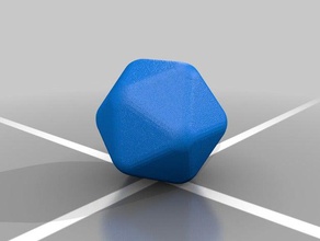 autodesk inventor platonic solids work progress math art icosahedron 3d print model - Mito3D