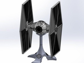 tie fighter stehen Spielzeug & Spiele darth sith star wars Band x-wing xwing 3d print model - Mito3D