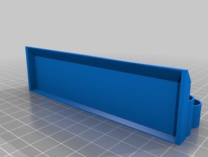 aaa battery holder wall door mounting organization 3d print model - Mito3D