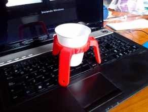 coffee handle - asa cafe kitchen & dining baso cup edalontzia kafea plastic plastico 3d print model - Mito3D