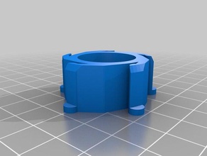 34mm personnalisé bobine hub adaptateur L'imprimante 3d de pièces 3d print model - Mito3D