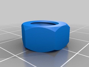 nut 82 pitch 2 parts customized 3d print model - Mito3D