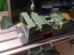 proxxon ms4 adapter mf70 machine tools cnc milling mill proxx 3d print model - Mito3D