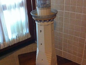 green cape lighthouse-Modell Gebäude & Strukturen Dekoration Leuchtturm Beleuchtung scale-Modell 3d print model - Mito3D