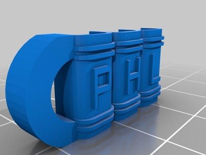 phl keychains customized 3d print model - Mito3D
