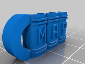 map keychain keychains customized 3d print model - Mito3D