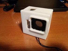gopro desert case camera hero 3d print model - Mito3D