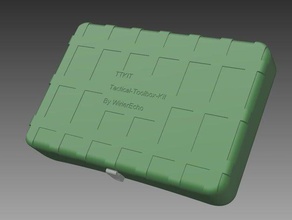 ttkit - tactique de la boîte à outils du kit sport et loisirs militaires outil porte-outil 3d print model - Mito3D