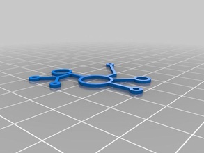 baltimore nodo llavero llaveros 3d print model - Mito3D