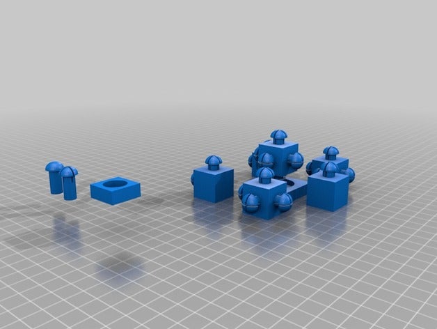 öffnen Spielzeug-Projekt diy Bau-Spielzeug 3D print model - Mito3D
