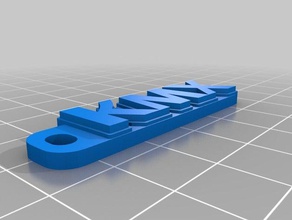 kmx portachiavi organizzazione su misura kawasaki keychain 3d print model - Mito3D