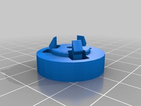 cd dvd hub robotics flywheel mousetrap stirling wheel 3d print model - Mito3D