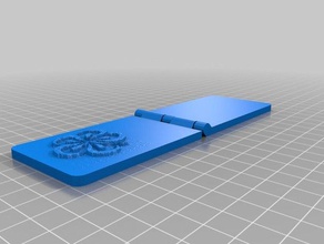 my customized embossing stamp art tools 3d print model - Mito3D