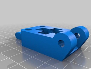 improved extruder-hinged-idler grrf protos v1 3d printer parts 3d print model - Mito3D