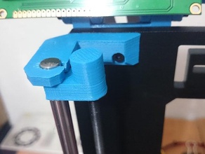 bq prusa i3 z axis screw support 3d printer parts part pursa upgrade 3d print model - Mito3D