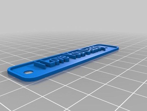 daddy signs & logos customized 3d print model - Mito3D