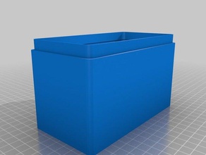 paramétrico de caixa recipientes personalizado 3d print model - Mito3D