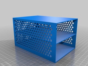 3d armoire de stockage base bas les conteneurs personnalisé 3d print model - Mito3D