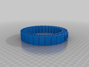 dp-flexible name-Armband Armbänder kundengebundene 3d print model - Mito3D