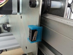 interruptor de límite montaje shapeoko 1 máquina herramientas 3d print model - Mito3D