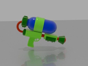 splatoon Tinte gun scans & Replikate linklings nintendo orange squid tmaxinlava 3d print model - Mito3D