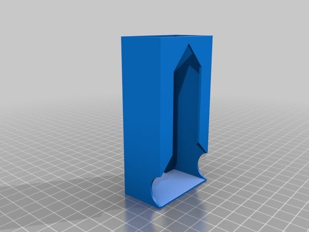 9 V pil Sebili kaplar 03 tutucu dispenser 3D print model - Mito3D