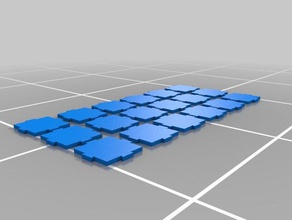 tabuleiro de xadrez 3d print model - Mito3D