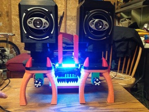 les diables de boîte à musique arduino fou moteur servo stéréo 3d print model - Mito3D