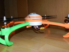 entre o solo openrc quad A impressão 3d quadcopter 3d print model - Mito3D