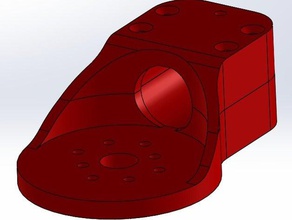 motor mount - fi20mm round tubes r c vehicles 3d print model - Mito3D