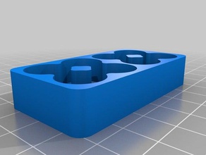 18650 bandeja inferior mais grosso de extra-alta organização personalizado 3d print model - Mito3D