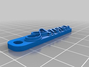 anna organizasyon özelleştirilmiş 3d print model - Mito3D