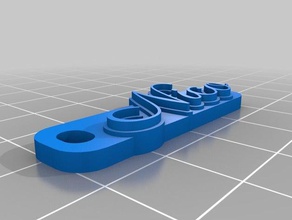nico organização personalizado 3d print model - Mito3D