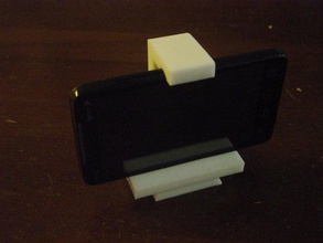 htc evo tripod quick mount mobile phone camera 4g 3d print model - Mito3D