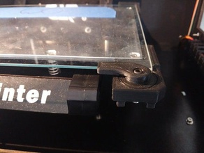 ctc flashforge schnellwechsel-halter f-r standard-glasplatte 3d-Drucker Teile 3d print model - Mito3D