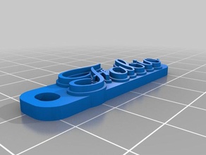 fabio organización personalizado 3d print model - Mito3D