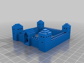 mestiere della miniera castello 3d la stampa printcraft 3d print model - Mito3D