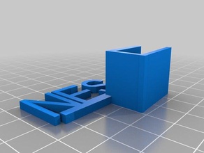 nes shelf talker organization customized 3d print model - Mito3D