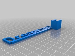 dreamcast shelf talker organization customized 3d print model - Mito3D