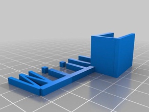 wiiu scaffale oratore organizzazione su misura 3d print model - Mito3D