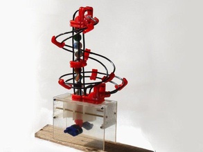 marble pump playsets heath robinson race rube goldberg 3d print model - Mito3D