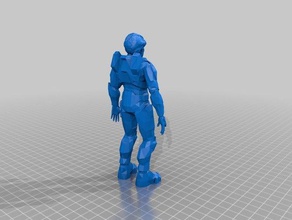 spartan dht pessoas 3d print model - Mito3D