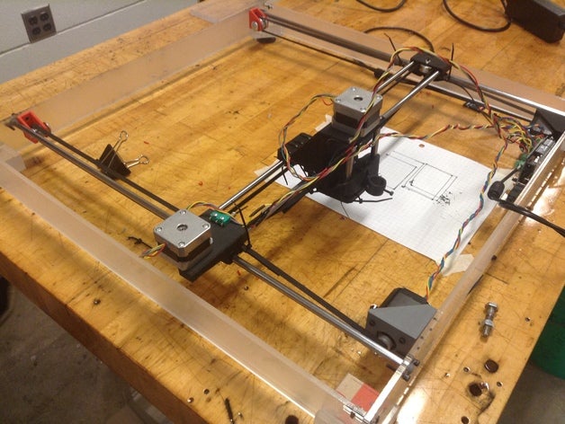desenho bot eletrônica 3D print model - Mito3D