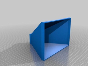 smaller filastruder vertical hopper 3d printer accessories 3d print model - Mito3D