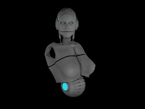 xlrobotscom's x1 opensource robot femmina compagno La stampa 3d Stampa braccio del ezrobot la robotica i 3d print model - Mito3D