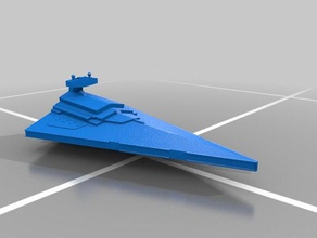 imperial ll-class star destroyer 3d printers star destroyer 3d print model - Mito3D