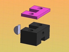 mendel y-kemer takın 3d yazıcı parçalar eksen 3d print model - Mito3D